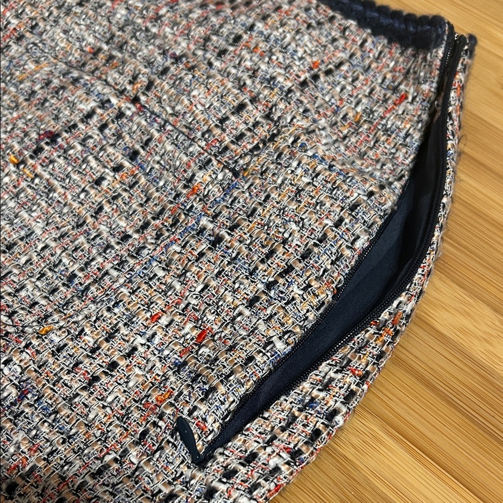 LOFT Multicolor Tweed Mini Skirt - Picture 3 of 3
